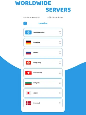 SHARK VPN android App screenshot 6